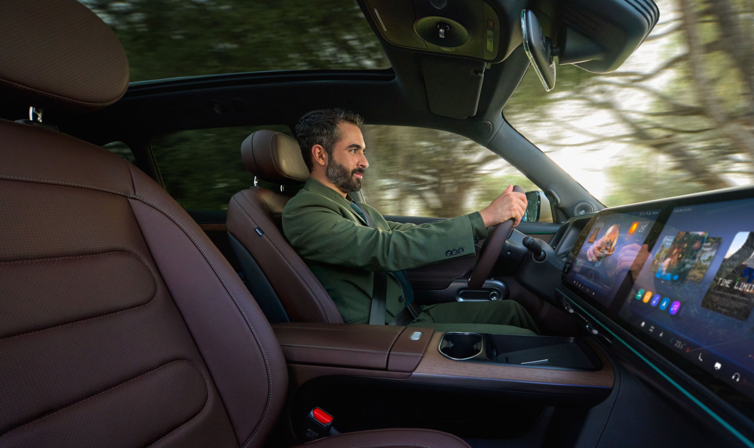 smart #5 vue conducteur intérieur