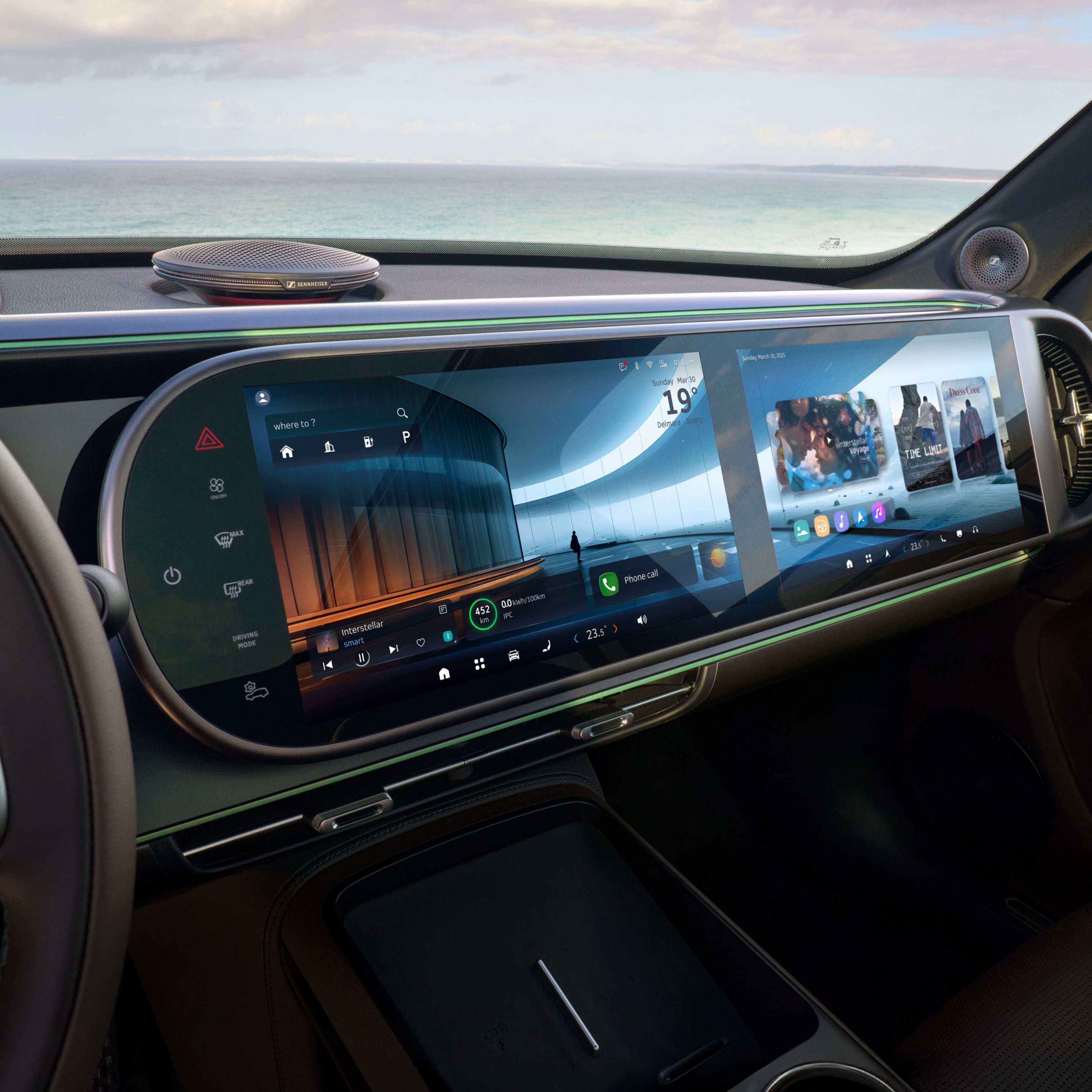 smart #5 cockpit complet
